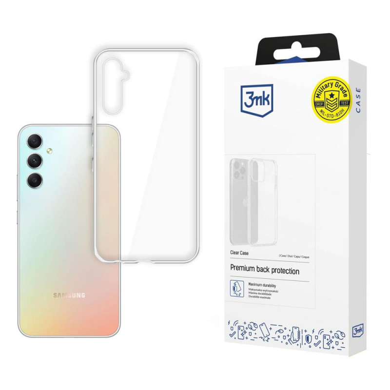 Διαφανής θήκη 3MK Clear Case για Samsung Galaxy A34 5G, 3MK4600