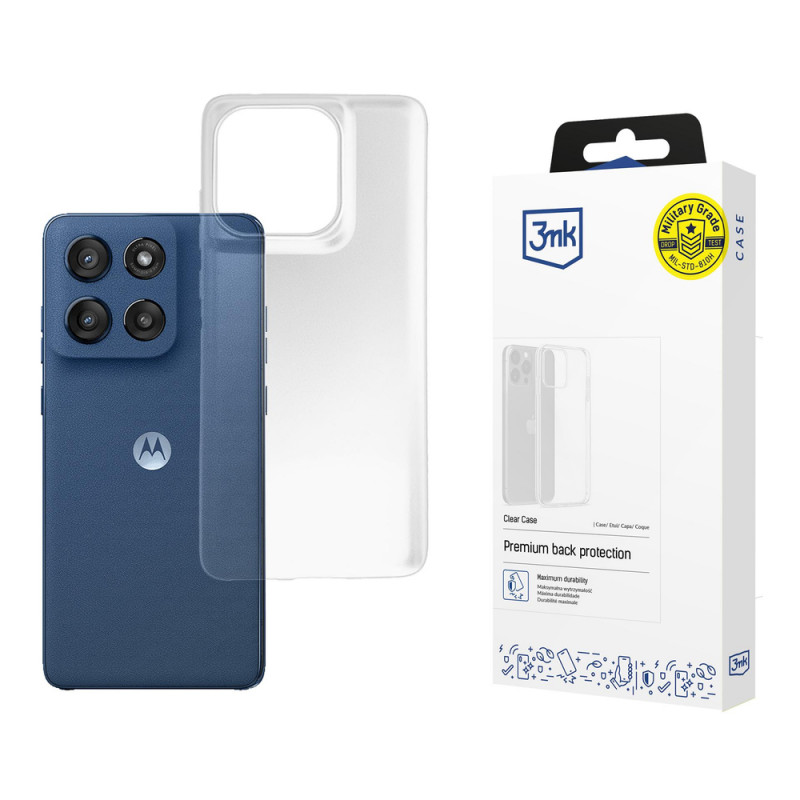 Θήκη 3MK Clear Case για Motorola Moto Edge 60 / 60 Fusion, διαφανής