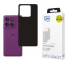 Θήκη 3MK Matt Case για Motorola Edge 60 Pro, μαύρη ματ