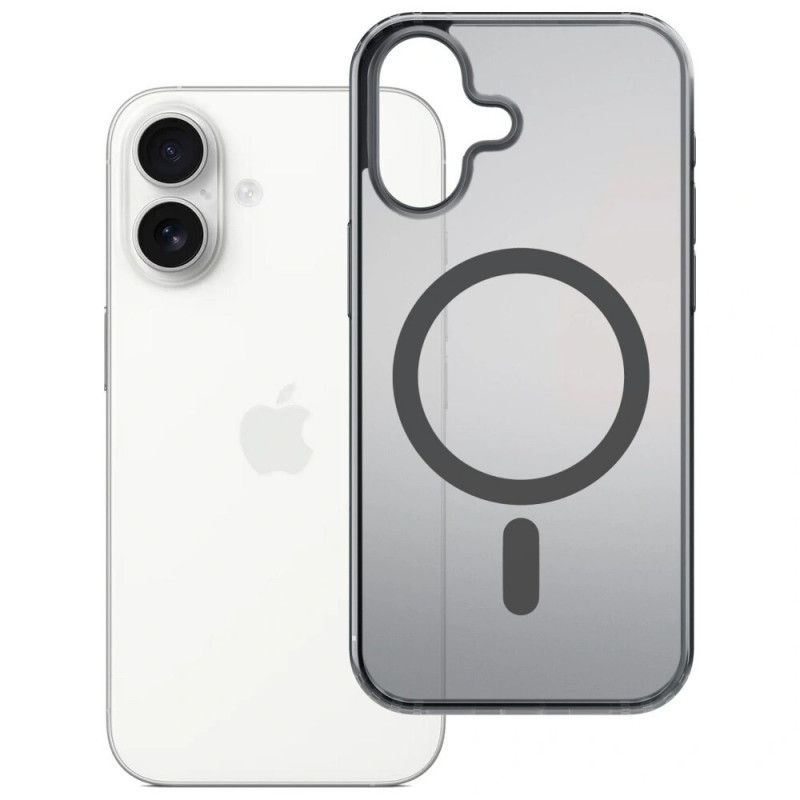 Θήκη 3MK Frosty MagCase για Apple iPhone 17, μαύρη
