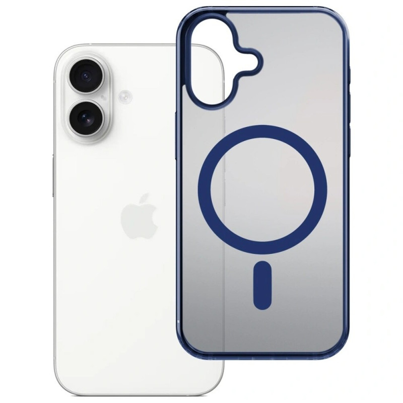 Θήκη 3MK Frosty MagCase για Apple iPhone 17, μπλε