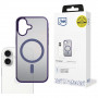 Θήκη 3MK Frosty MagCase για Apple iPhone 17, μωβ