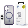 Θήκη 3MK Frosty MagCase για Apple iPhone 17, μωβ