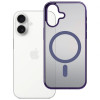 Θήκη 3MK Frosty MagCase για Apple iPhone 17, μωβ