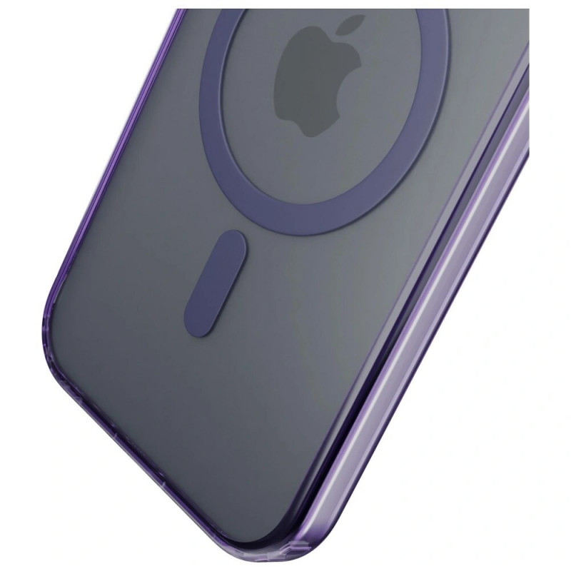 Θήκη 3MK Frosty MagCase για Apple iPhone 17, μωβ
