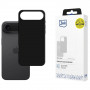 Θήκη σιλικόνης 3MK για Apple iPhone Air, μαύρη