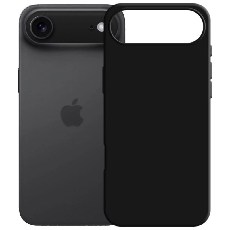 Θήκη σιλικόνης 3MK για Apple iPhone Air, μαύρη