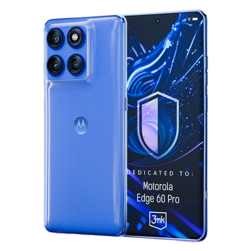 3MK Clear Case για Motorola Edge 60 Pro, διαφανής