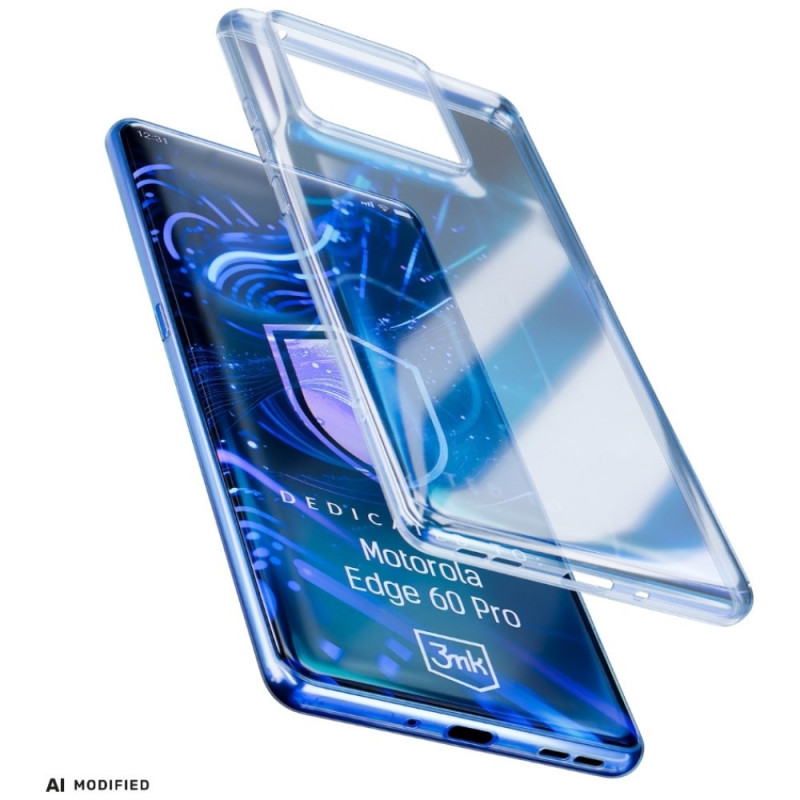 3MK Clear Case για Motorola Edge 60 Pro, διαφανής