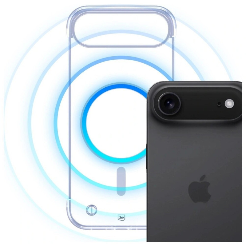 Θήκη 3MK Just20g MagCase για Apple iPhone Air, Διαφανής