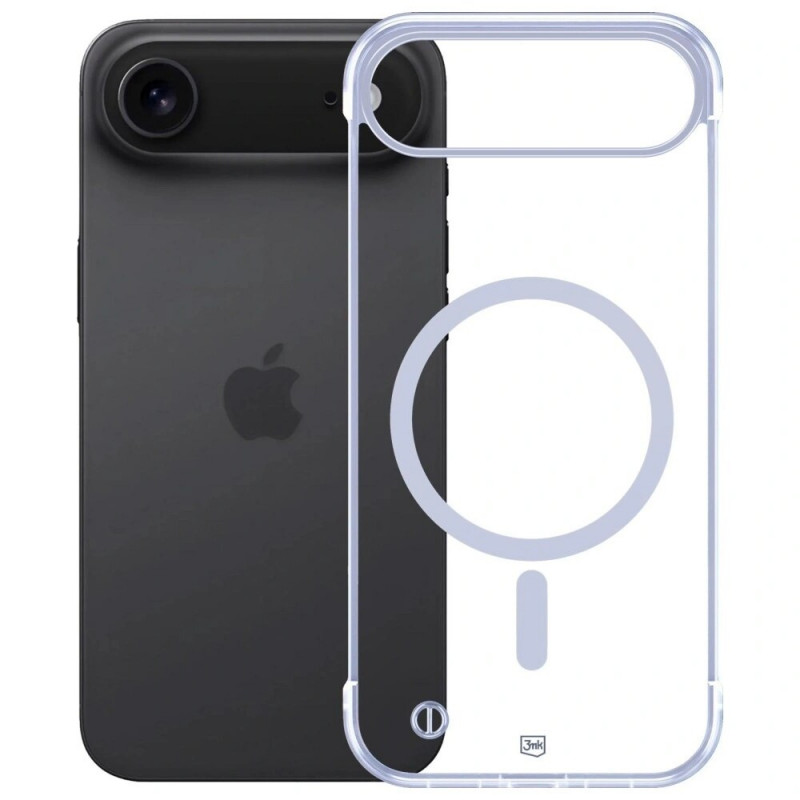 Θήκη 3MK Just20g MagCase για Apple iPhone Air, Διαφανής