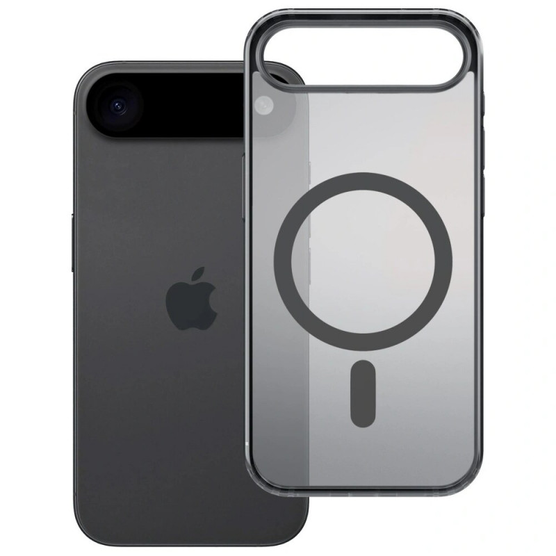 Θήκη 3MK Frosty MagCase για Apple iPhone Air, μαύρη
