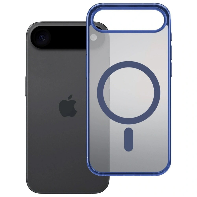 Θήκη 3MK Frosty MagCase για Apple iPhone Air, μπλε