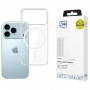 Θήκη 3MK Clear MagCase για Apple iPhone 17 Pro, Διαφανής