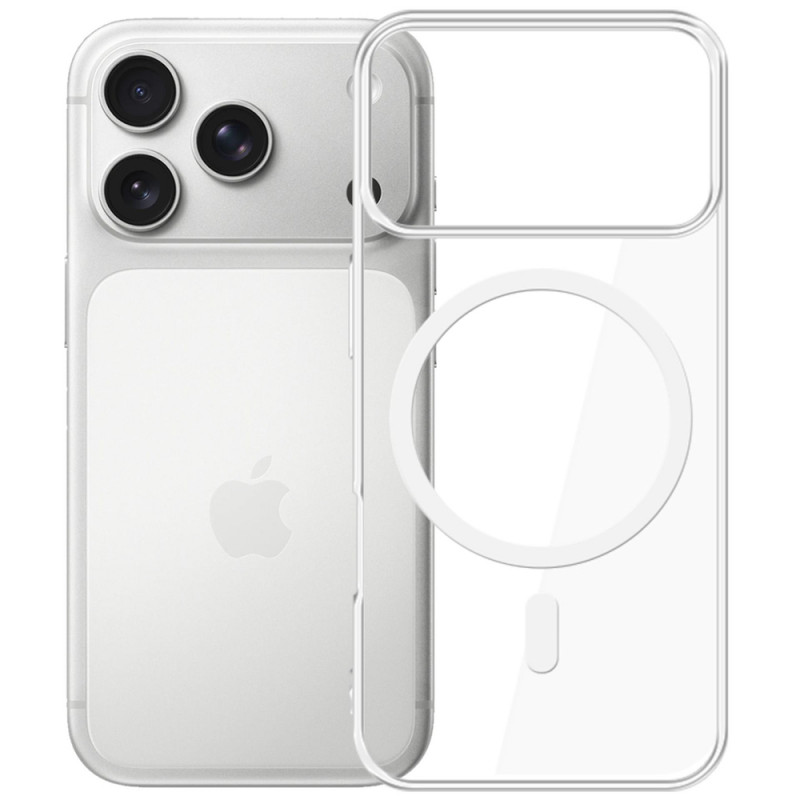 Θήκη 3MK Clear MagCase για Apple iPhone 17 Pro, Διαφανής