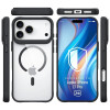 Θήκη 3MK Satin Armor MagCase για Apple iPhone 17 Pro, Διαφανές Μαύρο