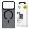 Θήκη 3MK Smoke MagCase για Apple iPhone 17 Pro Max, Μαύρη Ημιδιαφανής