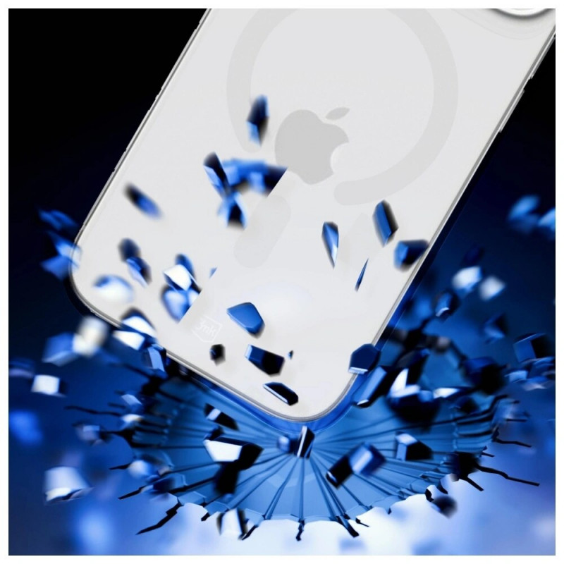 Θήκη 3MK Smoke MagCase για Apple iPhone 17 Pro Max, Μαύρη Ημιδιαφανής