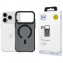 Θήκη 3MK Smoke Matt MagCase για Apple iPhone 17 Pro, μαύρη