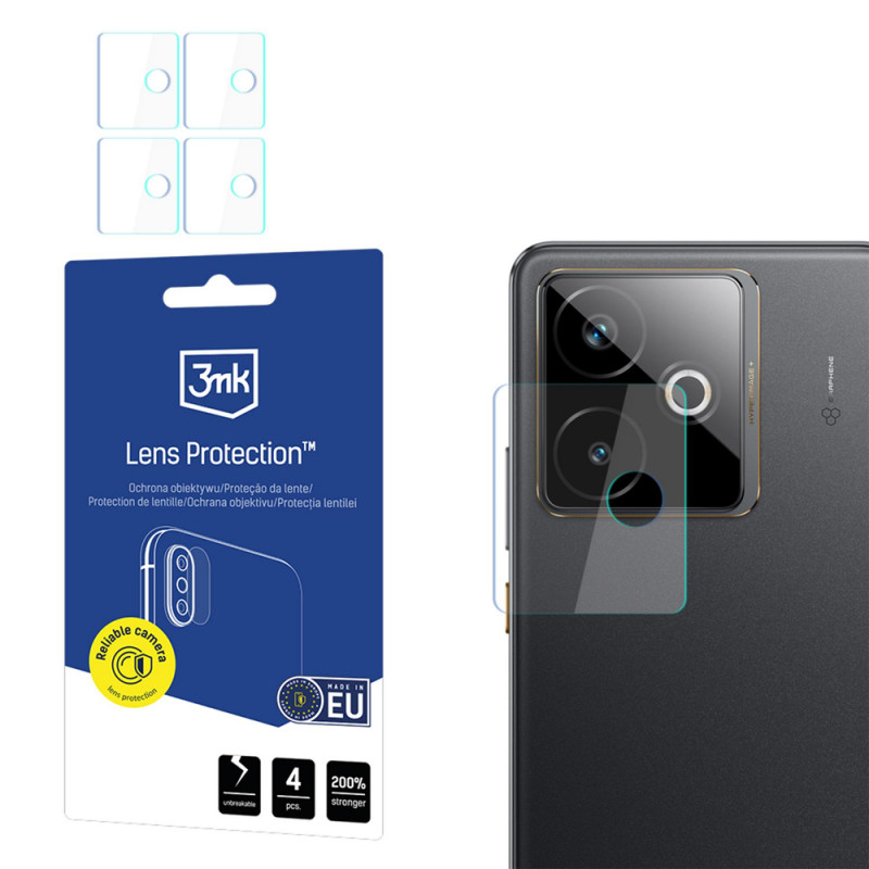 3MK Lens Protection Προστασία φακού κάμερας για Realme GT 7T (4 τεμ.)