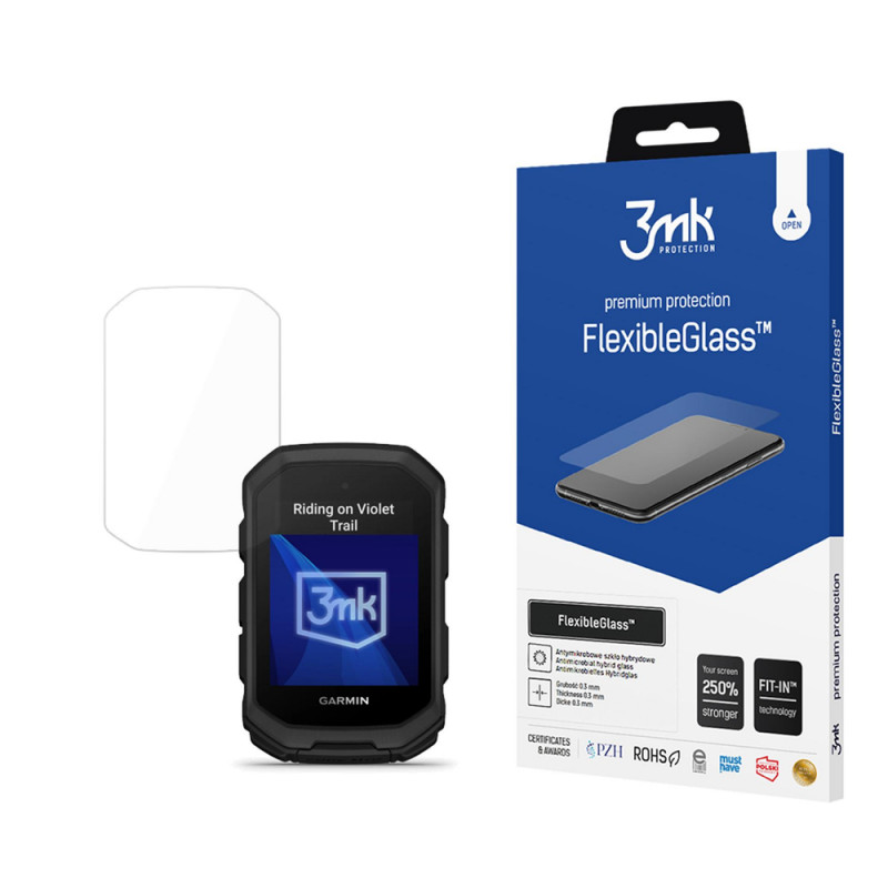 3MK FlexibleGlass Garmin Edge MTB υβριδικό γυαλί προστασίας οθόνης