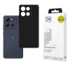 Θήκη 3MK Matt Case για Motorola Moto G86, μαύρη
