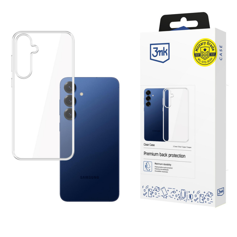 Θήκη 3MK Clear Case για Samsung Galaxy S25 FE, διαφανής