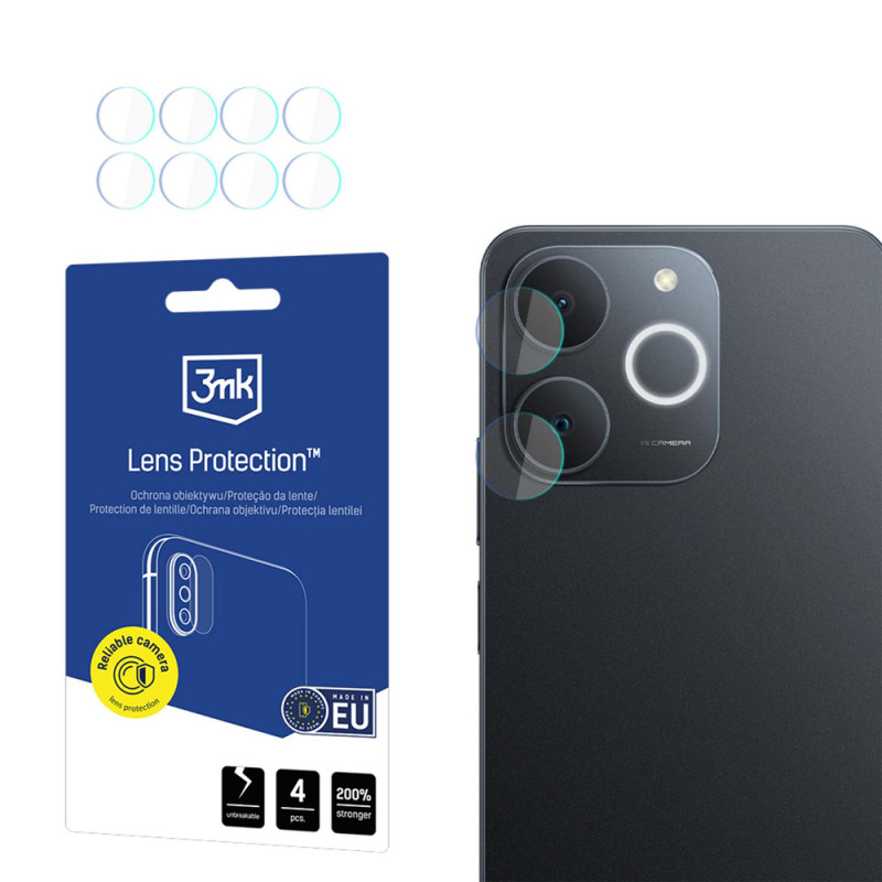 3MK Lens Protection προστατευτικό φακού κάμερας για Realme Note 70T (4 τεμ.)