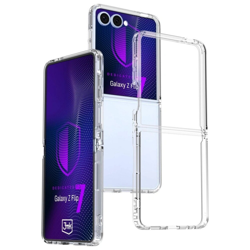 Θήκη 3MK Armor για Samsung Galaxy Z Flip7, Διάφανη