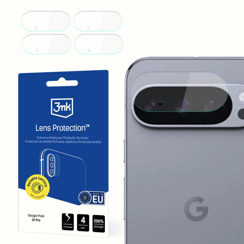 3MK Lens Protection προστατευτικό φακού κάμερας για Google Pixel 10 Pro (4 τεμ.)