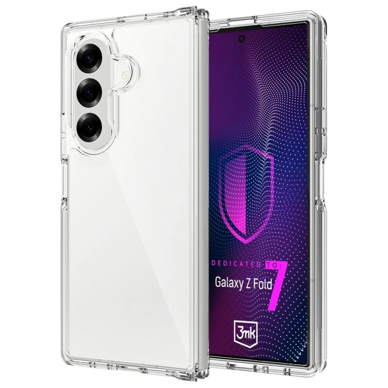 Θήκη 3MK Armor για Samsung Galaxy Z Fold 7, Διάφανη