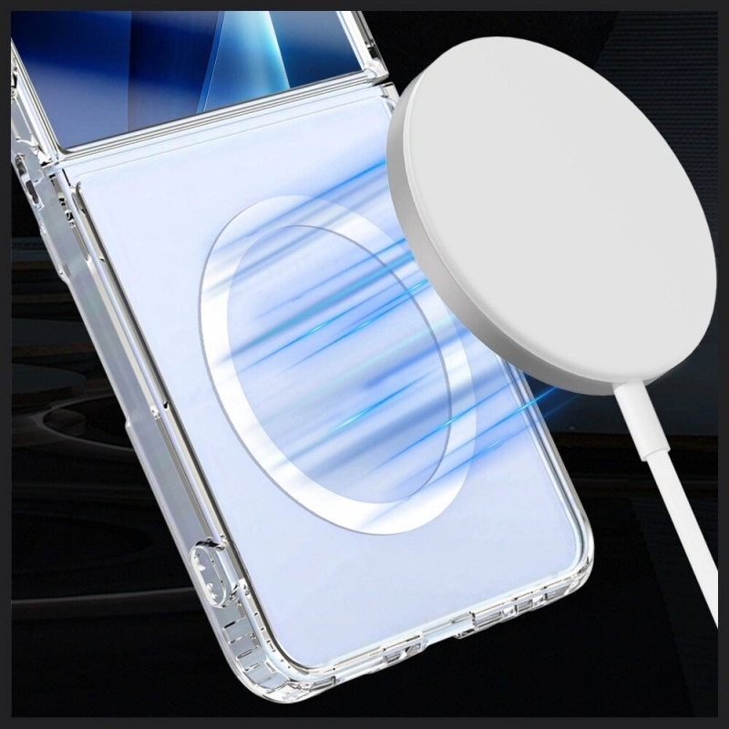Θήκη 3MK Armor MagCase για Samsung Galaxy Z Flip7, Διάφανη