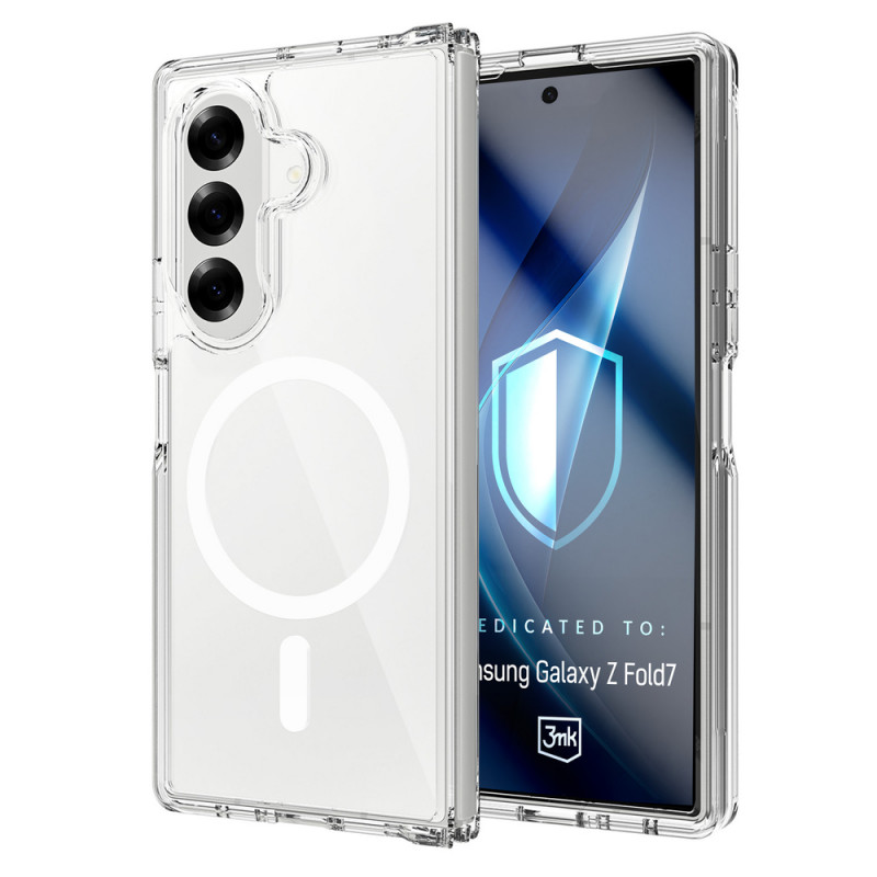 Θήκη 3MK Armor MagCase για Samsung Galaxy Z Fold7, Διάφανη