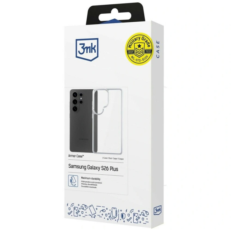 Θήκη 3MK Armor για Samsung Galaxy S26 Ultra, διαφανής