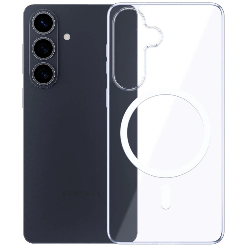 3mk Clear MagCase θήκη προστασίας για Samsung Galaxy S26, διαφανής