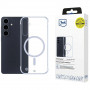 Θήκη προστασίας 3mk Just20g MagCase για Samsung Galaxy S26, διαφανής