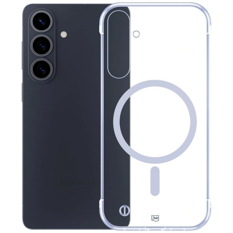 Θήκη προστασίας 3mk Just20g MagCase για Samsung Galaxy S26, διαφανής