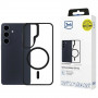 Θήκη προστασίας 3mk Satin Armor MagCase για Samsung Galaxy S26+, μαύρη