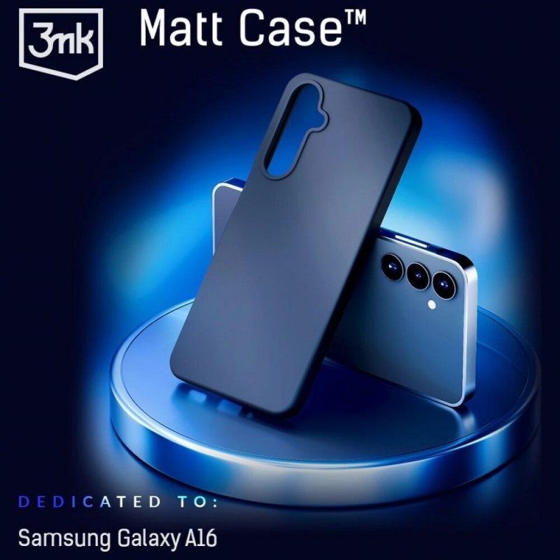Θήκη προστασίας 3mk Matt Case Redmi 15C 4G / 5G (173 mm), μαύρη