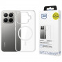 Θήκη smartphone 3MK Armor MagCase για Xiaomi 15T Pro 5G, διαφανής