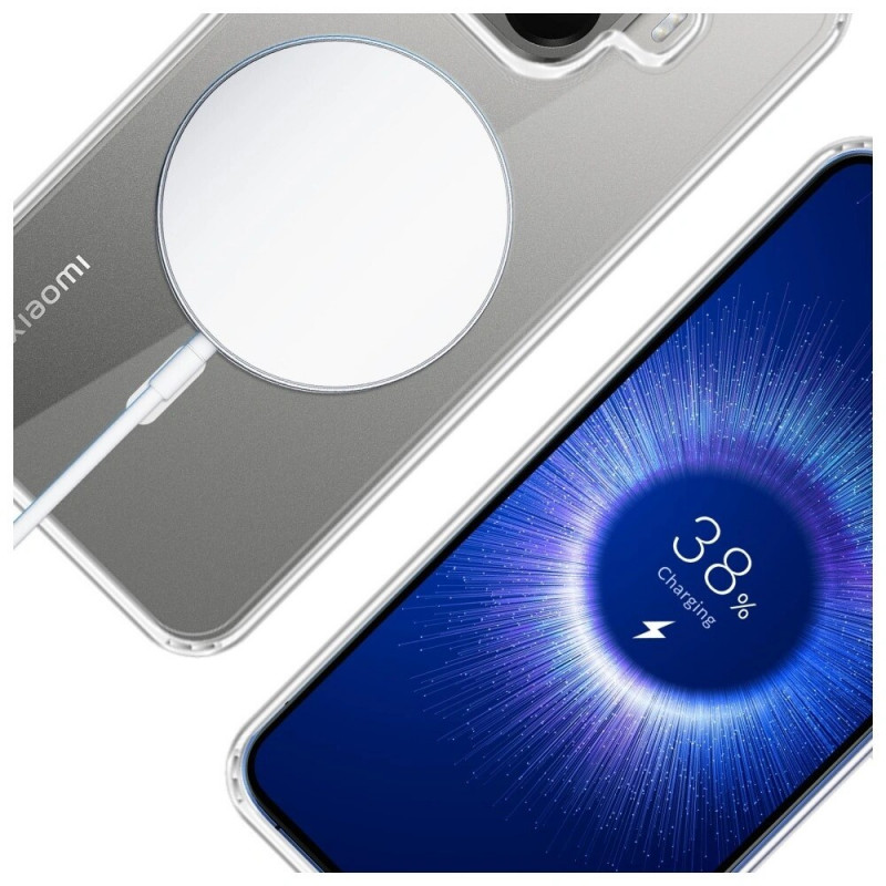 Θήκη smartphone 3MK Armor MagCase για Xiaomi 15T Pro 5G, διαφανής
