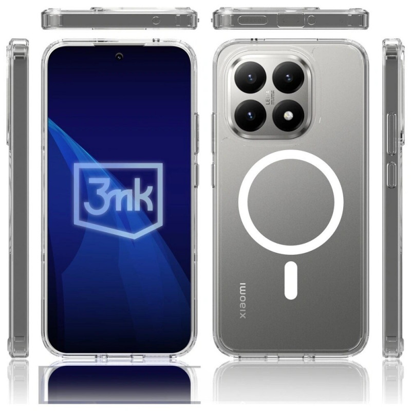 Θήκη smartphone 3MK Armor MagCase για Xiaomi 15T 5G, διαφανής
