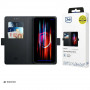Θήκη smartphone 3MK Wallet Case για Xiaomi 17, μαύρη