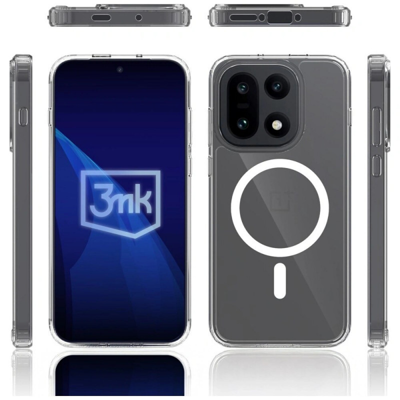 3MK Armor MagCase για OnePlus 15 5G, διαφανής