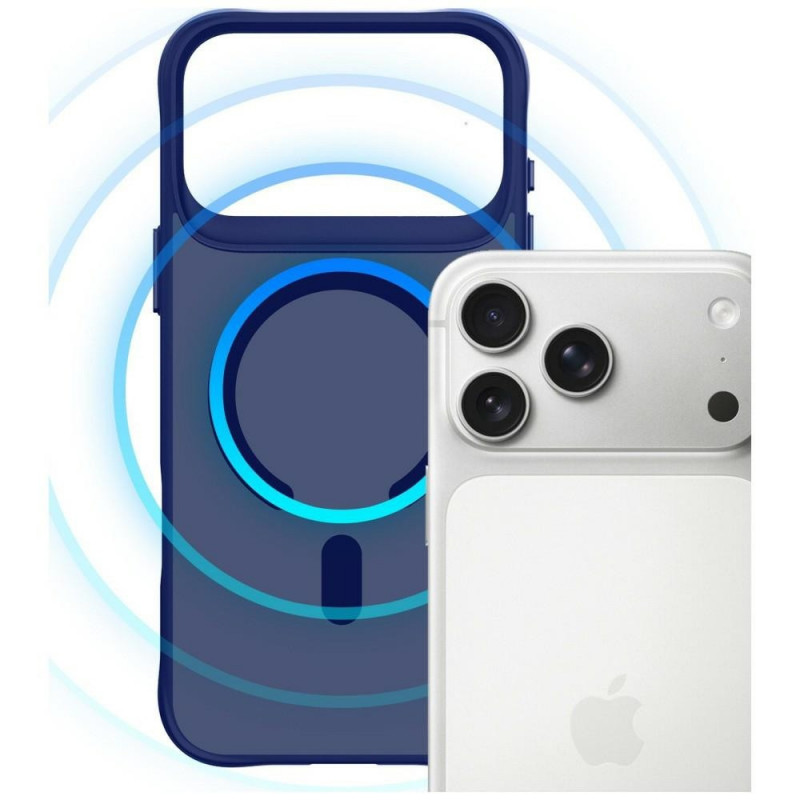 3MK Smoke MagCase για Apple iPhone 17 Pro, μπλε