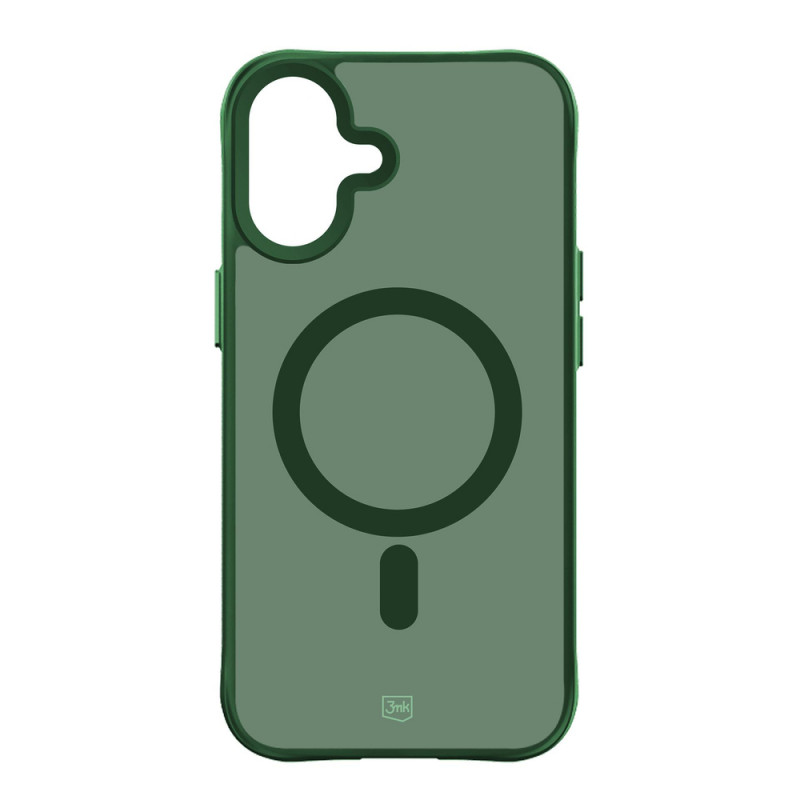 3MK Smoke MagCase για Apple iPhone 16, πράσινο