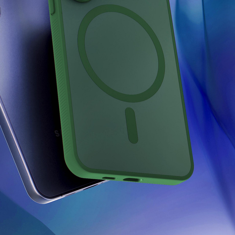3MK Smoke MagCase για Apple iPhone 16, πράσινο