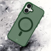 3MK Smoke MagCase για Apple iPhone 16, πράσινο