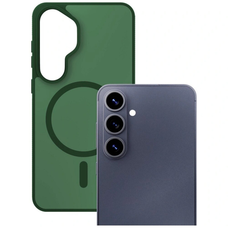 3MK Smoke MagCase για Samsung Galaxy S26+, πράσινο