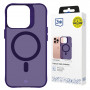 3MK Smoke MagCase για Apple iPhone 16 Pro Max, μωβ